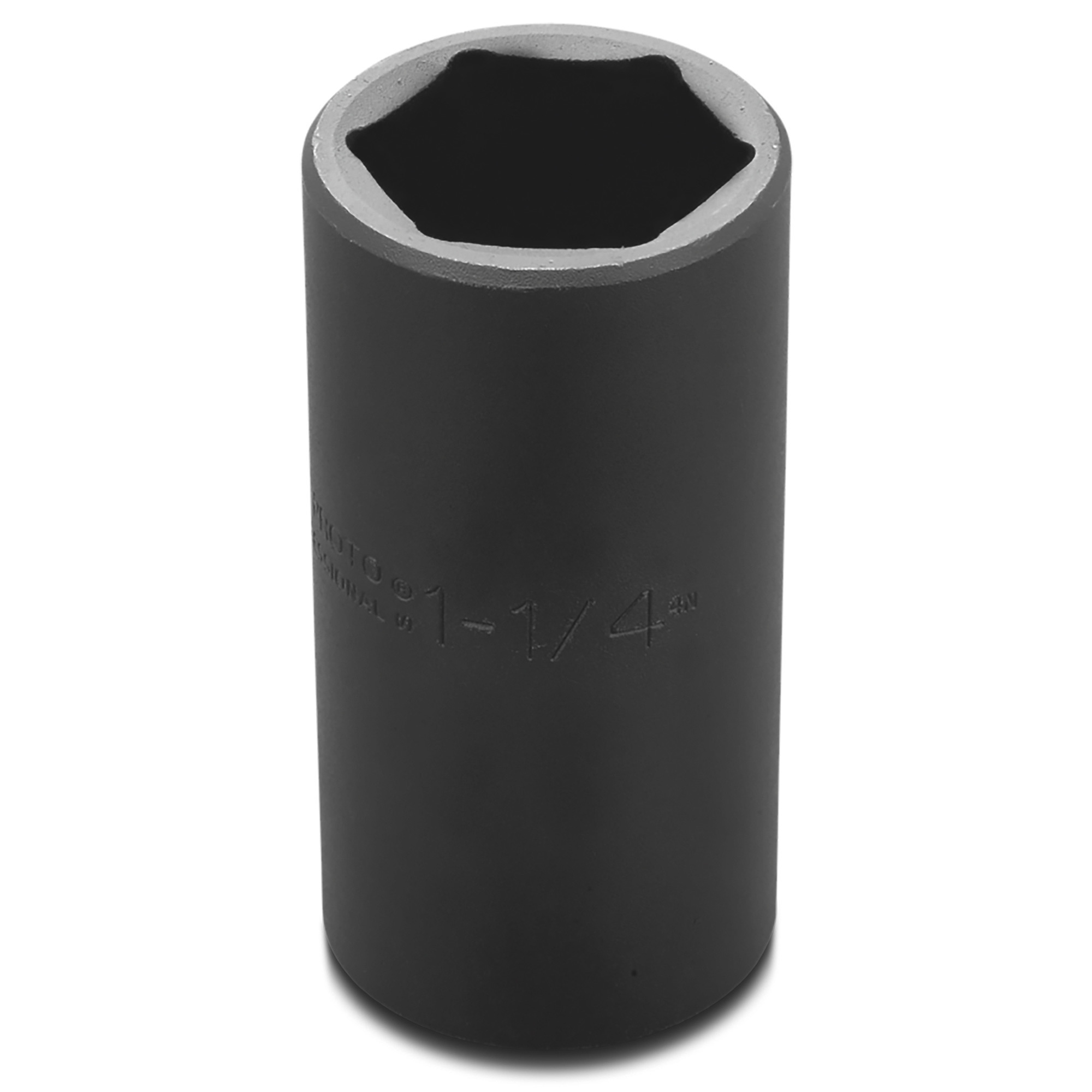 Proto 1/2in.-Drive Deep Impact Socket, 1 1/4in., 6-Point, Model# J7340H